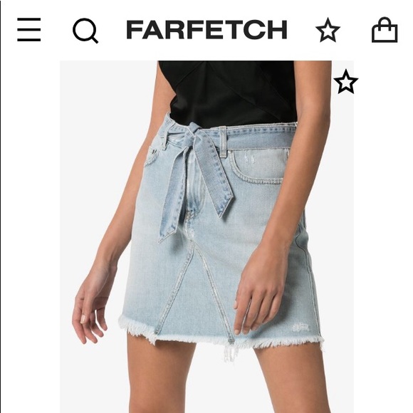 Givenchy Denim Mini Skirt - Picture 13 of 15